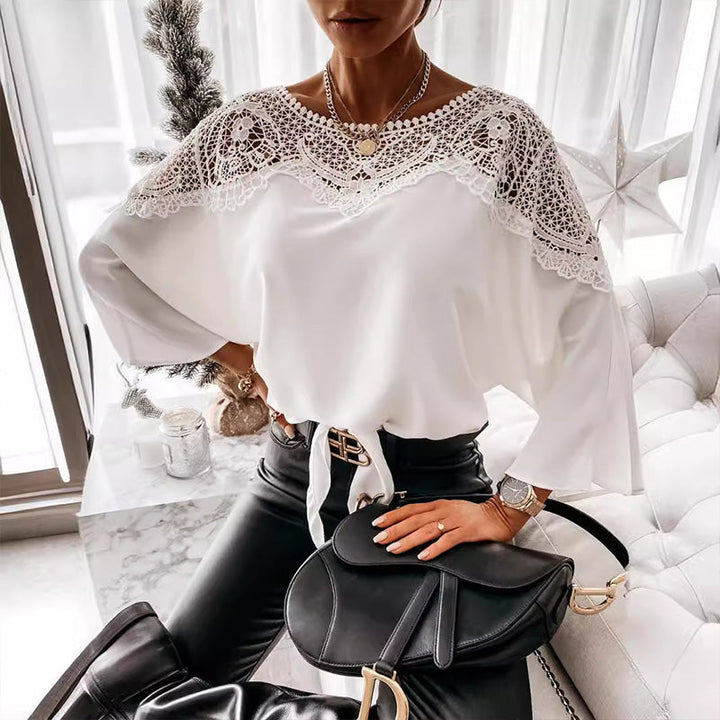 Elise – Koronkowa Bluzka – Elegancki Styl