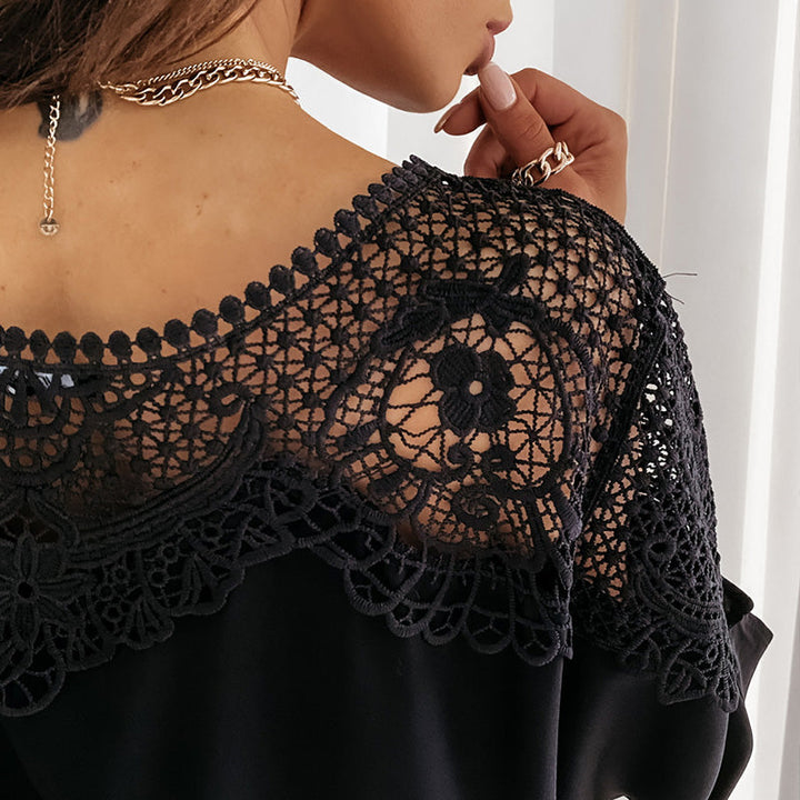 Elise – Koronkowa Bluzka – Elegancki Styl