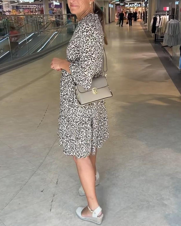 Sukienka w panterkę