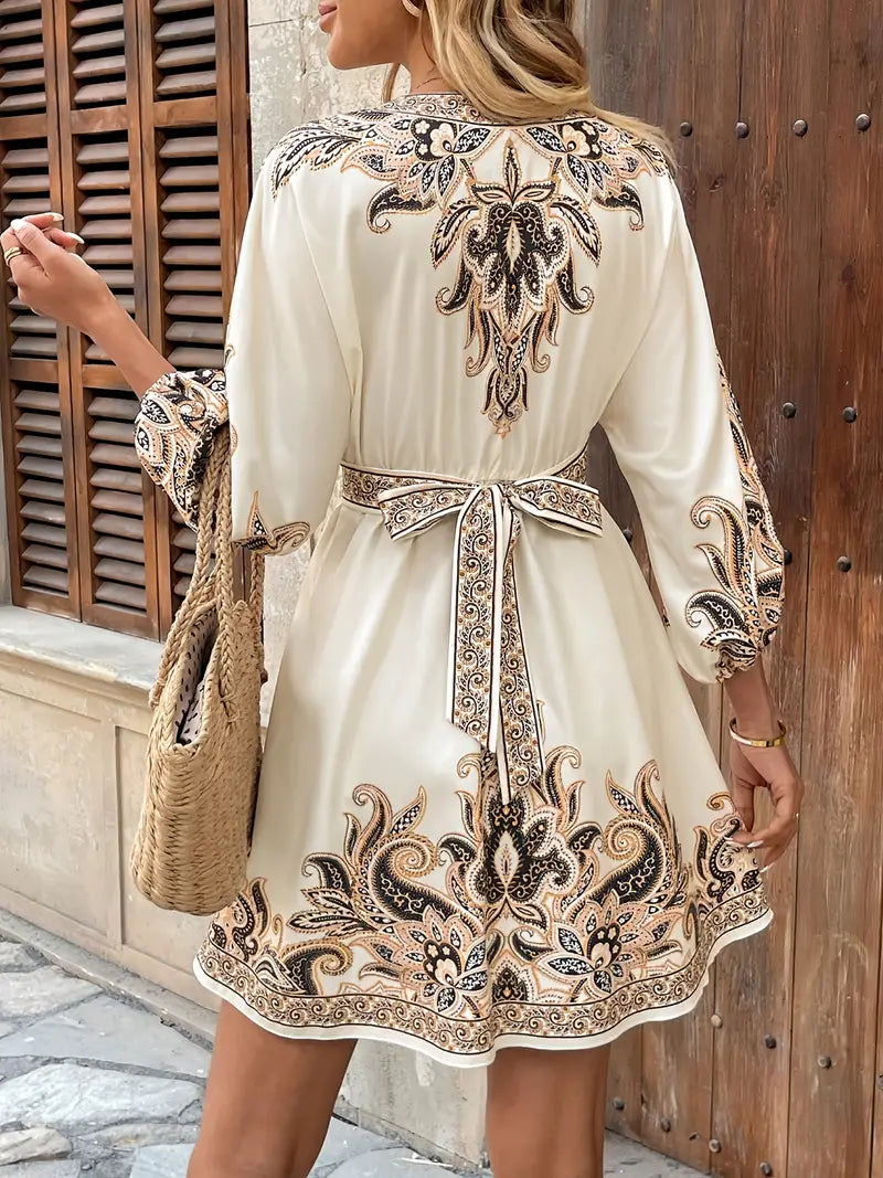Livia – Sukienka Paisley – Lekka i Kobieca