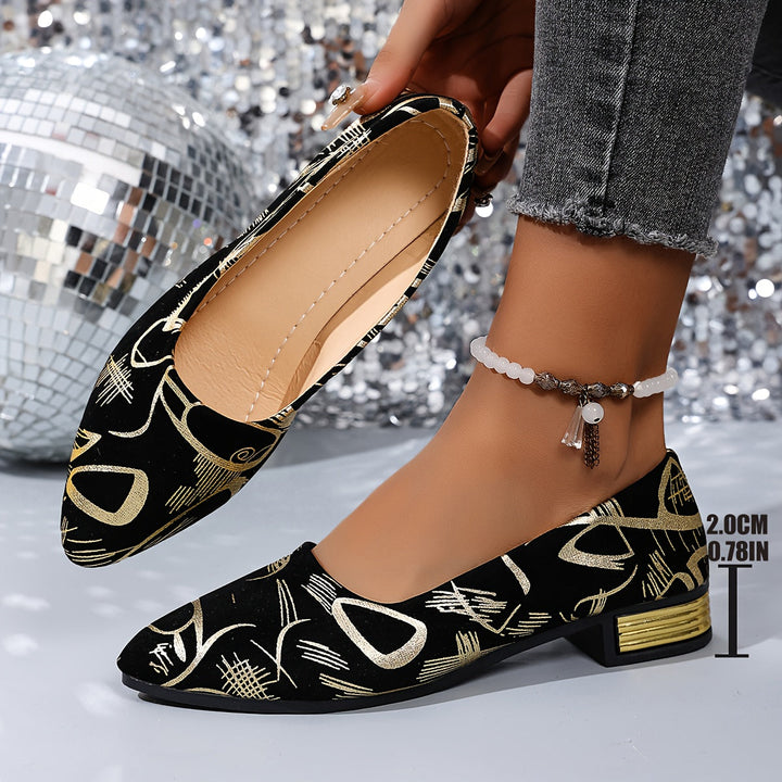 🔥Ostatnia promocja - 50% zniżki - modne buty damskie na niskim obcasie